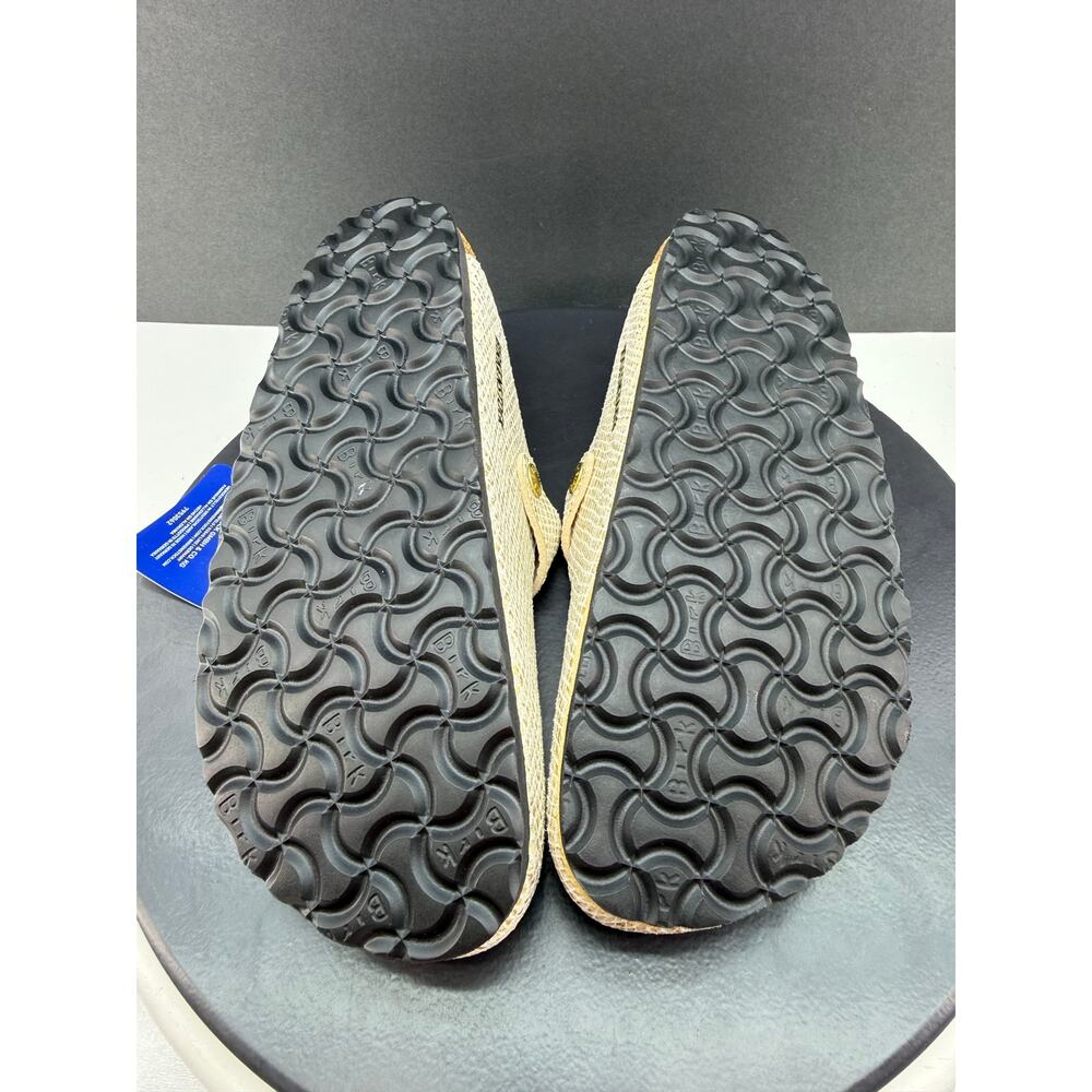 Birkenstock Boston Clogs Shiny Gold Python Eggshe… - image 10